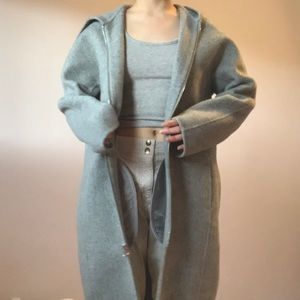 Oversized Gray Coat